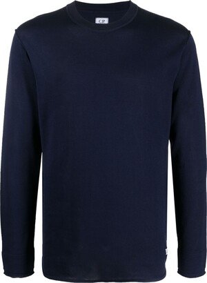 Crew-Neck Cotton Jumper-AA