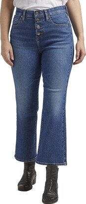 Women's Phoebe High Rise Cropped Bootcut Jeans