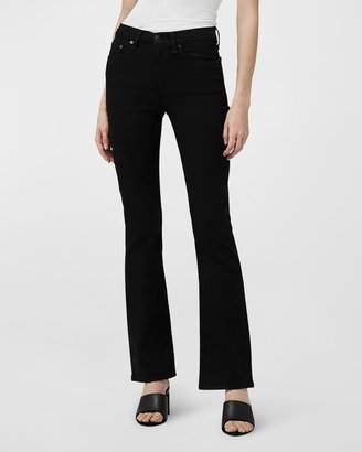 Peyton Mid-Rise Slim Bootcut Jeans