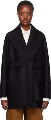 Black Belted Coat-AA