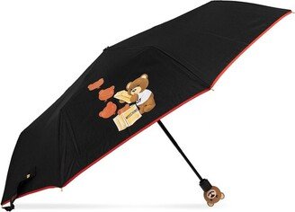 Teddy Bear Printed Umbrella-AF