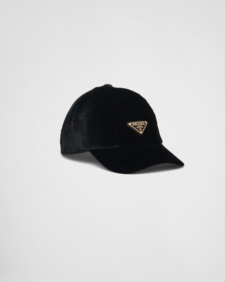 Velvet Baseball Cap-AA