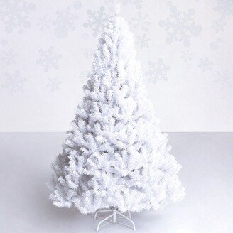 6Ft Artificial Christmas Tree Indoor Outdoor Holiday Decoration White