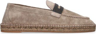 10mm Suede espadrilles