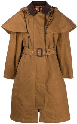 WILMA waxed cotton coat