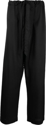 High-Waisted Wide Trousers