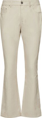 EMBELLISH Montè wide leg faux leather pants