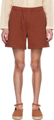 Brown Sweat Shorts