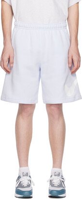 Blue Drawstring Shorts-AA