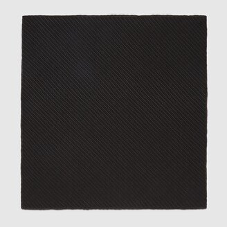 Interlocking G silk pocket square-AB