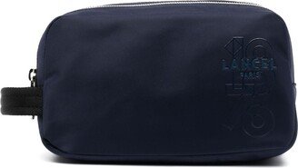 Logo-Print Wash Bag-AE