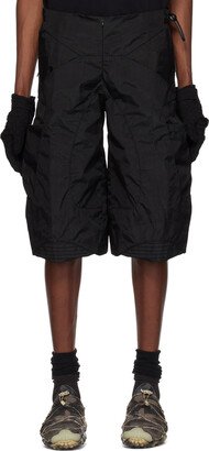 HOKITA Black Drawstring Shorts