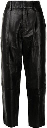 Becky leather trousers