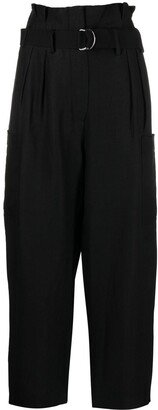 Masit high-waisted trousers