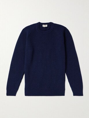 Upson Ribbed Merino Wool and Recycled Cashmere-Blend Sweater