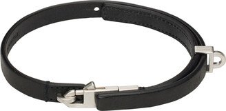 Black Leather Choker-AA