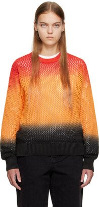 Orange Crewneck Sweater