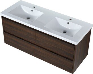 TONWIN 48 Inch Bathroom Vanity With Dual Sink