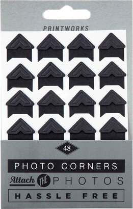 PRINTWORKS Photo Album Photo Corners Black