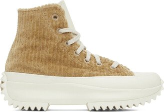 Tan Run Star Hike Sneakers