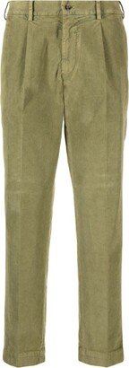 Corduroy Tapered Trousers-AK
