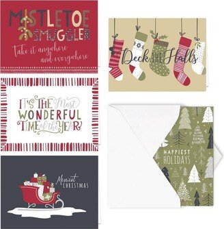 Canopy Street 25ct Festive Season Greeting Cards - Masterpiece Studio