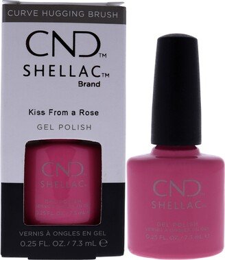 Shellac Nail Color - Kiss From A Rose by for Women - 0.25 oz Nail Polish