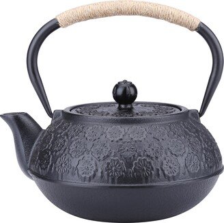 Japanese Cast Iron Teapot With Stainless Steel Tea Infuser 30.5 Oz