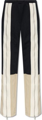 Sweatpants With Logo - Black-AI