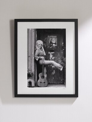 Framed Dolly Parton's Guitar Print, 16 x 20