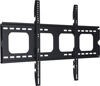 Mount-It! Low-Profile Large TV Mount | Flush TV Wall Mount | Ultra-Slim Fixed TV Mount for 42 - 70 Inches Screen TVs | 220 Lbs. Capacity | Black