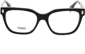 Fendi Eyewear Rectangle Frame Glasses