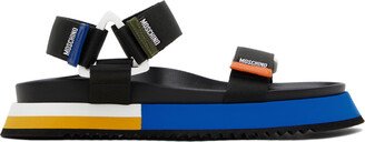 Multicolor Logo Tape Sandals