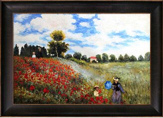 Overstock Art Poppy Field In Argenteuil By Claude Monet