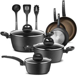 12Pc Stainless Steel Kitchenware