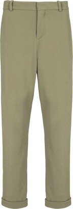 Straight-Leg Cut Chino Trousers-AB