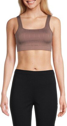 Amara Wide Ribbed Sports Bra