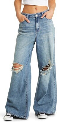 Ripped Ultrabaggy Wide Leg Jeans