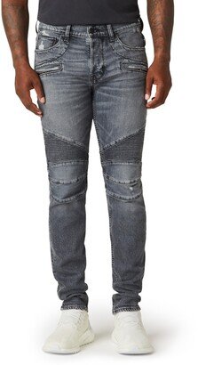 The Blinder v.2 Skinny Fit Distressed Biker Jeans