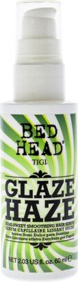 Bed Head Glaze Haze Semi-Sweet Smoothing Hair Serum by for Unisex - 2.03 oz Serum