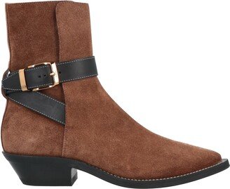 Ankle Boots Brown-AO