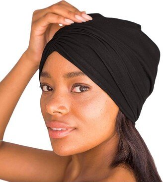 Sleep Beanie with Satin lining - Black