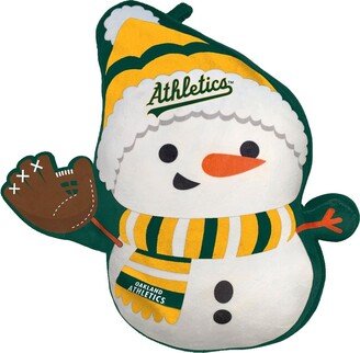 Oakland Athletics Holiday Snowman Plushlete Pillow