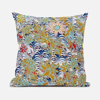 Amrita Sen Designs Amrita Sen Flying Floral Paisley Indoor Outdoor Pillow Zip