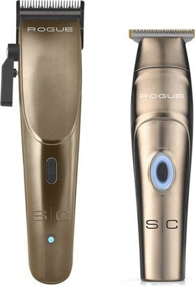 Rogue Professional 9V Magnetic Motor Cordless Clipper and Trimmer Combo Set