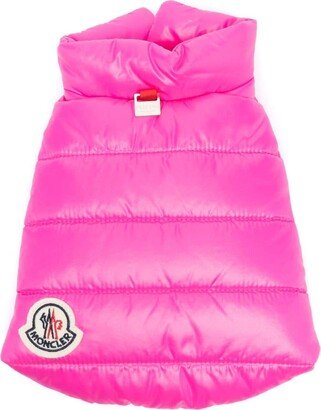 Logo-Patch Padded Pet Jacket