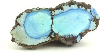 Turquoise Nodule | Natural/ Cut & Polished, Maykaine, Pavlodar Region, Kazakhstan-AA