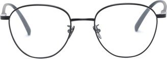 Round-Frame Matte Glasses