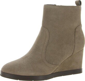 Evolve by Easy Spirit Kit Womens Leather Ankle Wedge Boots