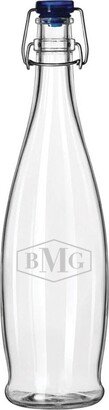 Personalized Engraved Glass Water Canister - Custom Monogram For Mother's Day Gift, Outdoor Entertaining, Perfect Housewarming Wedding